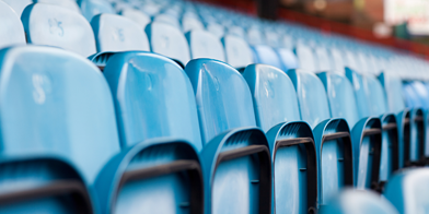 Stadium Football Seats Empty