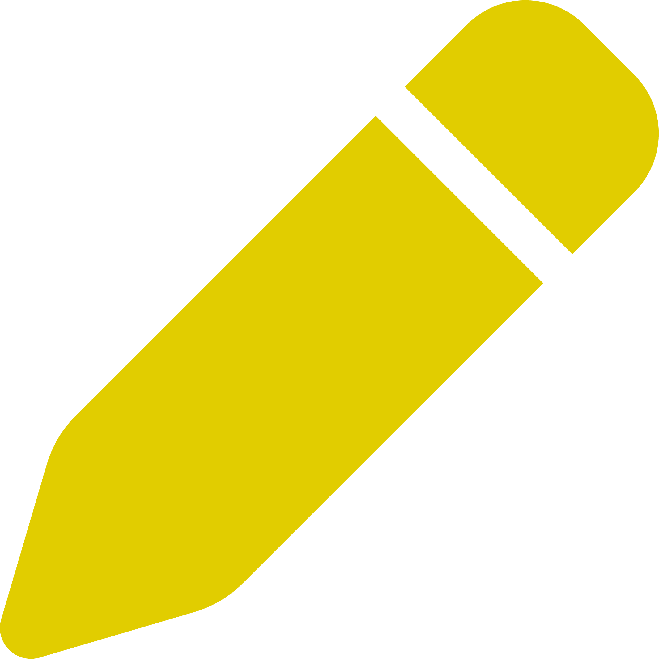 Yellow pen icon